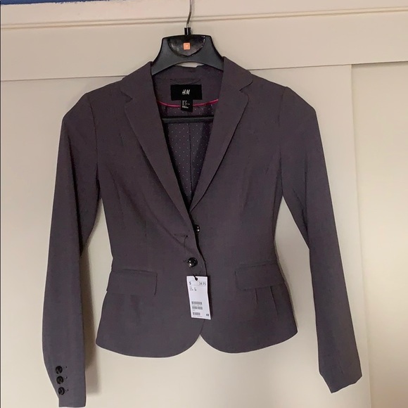 H&M grey blazer NWT - Picture 1 of 5